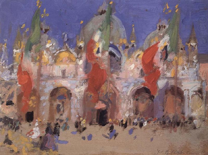 St.Mark-s Square,Venice, Francis Campbell Boileau Cadell